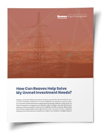 2021.11 Reaves Unmet Investment Needs Whitepaper CO Thumbnail